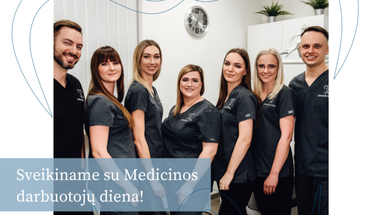 Sveikiname su Medicinos darbuotojų diena!